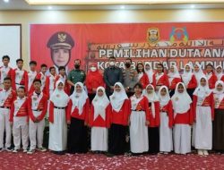 Pemilihan Duta Anak Kota Bandar Lampung Diikuti Oleh 40 Finalis