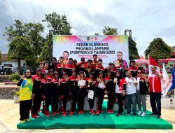 Raih 38 Medali, Tim Renang Bandar Lampung Raih Juara Umum