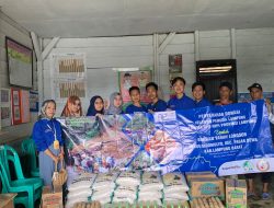 RPL,KNPI Bandarlampung dan KNPI Lampung Menyerahkan Donasi Kepada Korban Bencana Alam Lambar