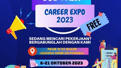 Pemprov Lampung Fasilitasi Pencari Kerja Melalui Job Fair Pada Gelaran Pekan Raya Lampung Tahun 2023