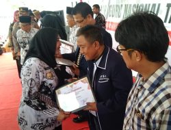 Ketua JMSI Lampung Raih Penghargaan Dari PGRI Bandar Lampung