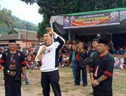 TPD Dan Relawan Ganjar Mahfud Gelar Kuda Lumping di Panjang