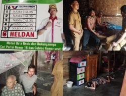 Caleg Dari Partai Perindo Jenguk Warga yang Sakit Menahun