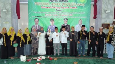Kakanwil Kemenag Lampung Hadiri Festival Anak Sholeh 2024