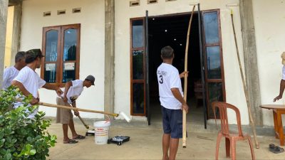GP Nusantara Dan Forum Silaturahmi Relawan Cat Rumah Ibadah Di Tubaba