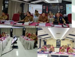 Pj. Bupati Tanggamus Ikuti Kegiatan Evaluasi Apresiasi Program “GERTAK MATA BABE”