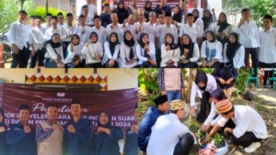 PPS Pekon Talagening Lantik 42 KPPS Pemilu 2024