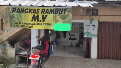 Gaet Simpati Masyarakat, Caleg PKB Adakan Potong Rambut Gratis