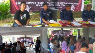 PPS Pekon Kota Agung Gelar Bimtek 70 Anggota KPPS Pemilu 2024