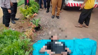 Heboh! Mayat Pemuda Ditemukan Mengambang di Saluran Irigasi Pekalongan Lamtim