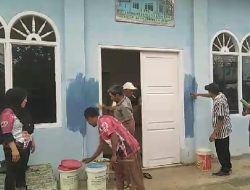 Relawan Ganjar Mahfud Provinsi Lampung, Bantu Perbaikan Sarana Ibadah di Kecamatan Jati Agung Lamsel