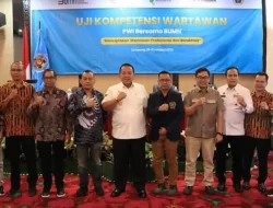 Buka UKW, Gubernur Arinal Berharap,”Wartawan Tingkatkan Karya Jurnalistik Serta Menambah Wawasan”