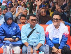 Kampanye Demokrat Lampung Selatan, Dimeriahkan Artis Dan Tiktoker