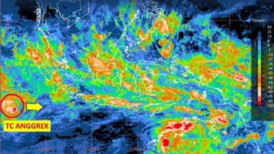 Lampung di Lintasan Siklon Tropis Anggrek, Siaga Bencana?