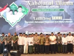 Gubernur Arinal, Menghadiri Pelantikan PWNU Lampung Masa Khidmah 2023- 2028