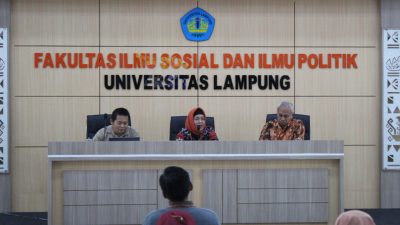 Kembali Mengadakan Workshop Pemanfaatan Sumber Literatur, Perpus Unila Kunjungi FISIP