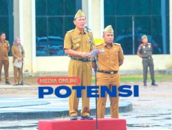 Awal Tahun 2024, Pj Bupati Tuba Qudrotul Ikhwan Pimpin Apel Perdana, Ini Pesannya