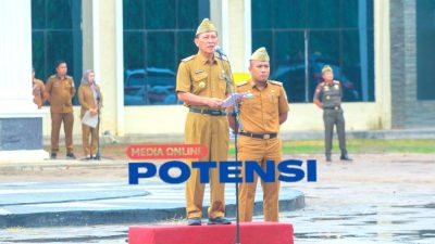 Awal Tahun 2024, Pj Bupati Tuba Qudrotul Ikhwan Pimpin Apel Perdana, Ini Pesannya
