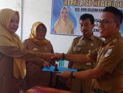 Serah Terima Jabatan (Sertijab) Kepsek SDN 66 Krui Selatan