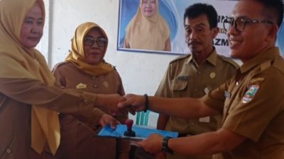 Serah Terima Jabatan (Sertijab) Kepsek SDN 66 Krui Selatan