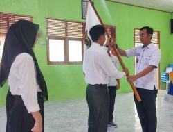 30 Pelajar SMA di Lantik Jadi Pengurus Paskibra Pesisir Selatan
