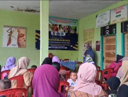 Mahasiswa KKN Unila, Sosialisasi Tentang “Malaria”, Di Desa Sukajaya