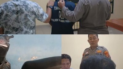 Polsek Talang Padang Tangkap Residivis Pelaku Curanmor di Pesawahan