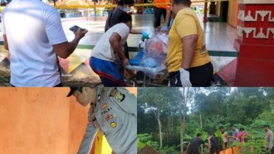 Mayat Anonim Ditemukan di Taman Kota, Kota Agung