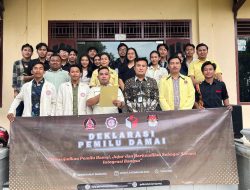DPP Peradah dan PD KMHDI Lampung Deklarasikan Pemilu Damai