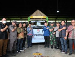 Bupati Pesawaran, Lepas Pendistribusian Logistik Pemilu 2024
