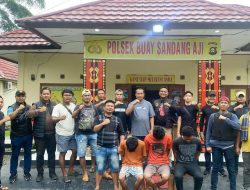 Tiga Dari Empat Pelaku Pengeroyok Wartawan Ditangkap Tekab 308 Presisi Polres Tuba