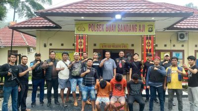 Tiga Dari Empat Pelaku Pengeroyok Wartawan Ditangkap Tekab 308 Presisi Polres Tuba