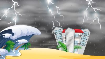 Hujan Lebat dan Angin Kencang Mengancam Lampung
