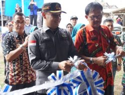 Bupati Pesibar AGUS ISTIQLAL Resmikan Pasar Tanjung Rejo