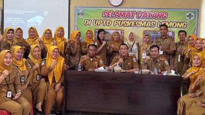 Dinkes Gelar Bimtek dan Pembinaan Terpadu Nakes di Puskesmas Lemong