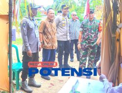 Pastikan Berjalan Baik dan Kondusif Pj Bupati Tulang Bawang Qudrotul lakukan Pemantauan di TPS.