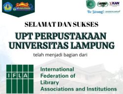 Perpustakaan Unila Resmi Bergabung dengan IFLA
