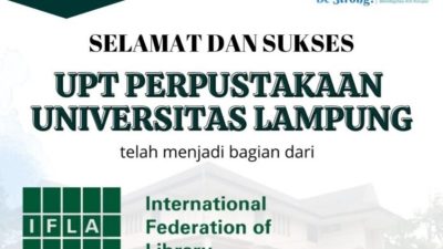 Perpustakaan Unila Resmi Bergabung dengan IFLA