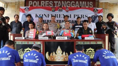 Polres Tanggamus Ungkap 20 Kasus Selama Januari-Februari 2024