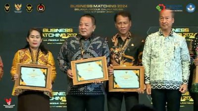 Lampung Raih Penghargaan Terbaik Belanja Produk Dalam Negeri