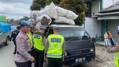 Ops Keselamatan Krakatau 2024: Polda Lampung Gerebek Pelanggar Jalan