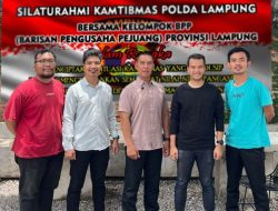 Kepolisian dan Relawan BPP Lampung Bergerak Bersama untuk Pemilu Damai