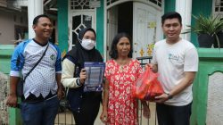 KNPI dan KAMMI Lampung Bantu Warga Terdampak Banjir di Rajabasa