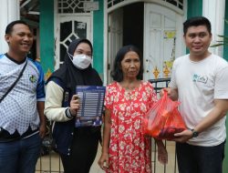 KNPI dan KAMMI Lampung Bantu Warga Terdampak Banjir di Rajabasa