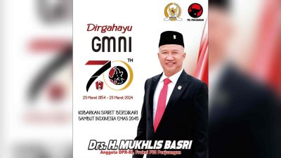 Mukhlis Basri Ajak GMNI Kobarkan Semangat Berdikari
