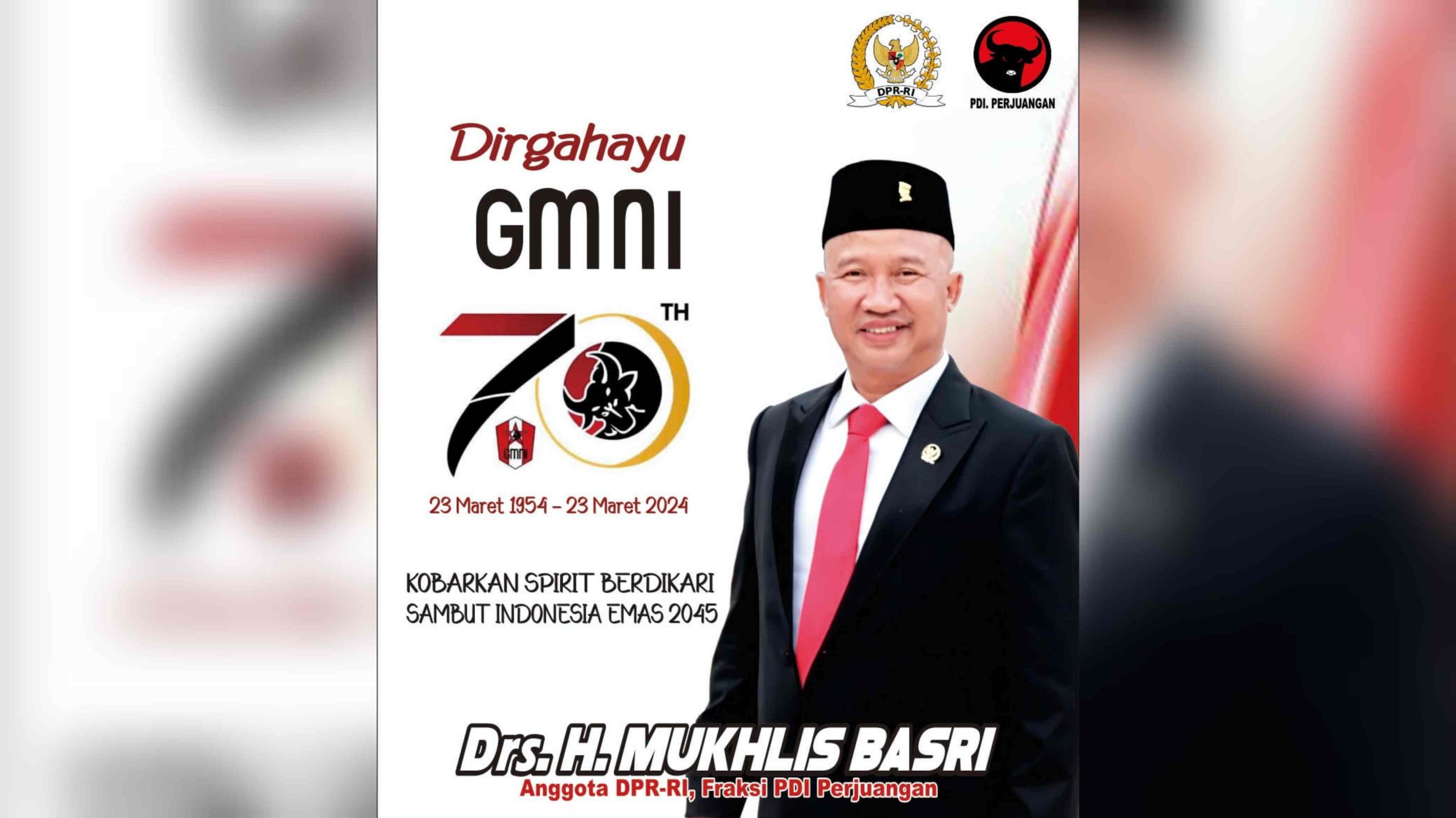 Mukhlis Basri Ajak GMNI Kobarkan Semangat Berdikari