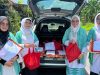 PW Muslimat Al Washliyah Lampung Berbagi Sedekah