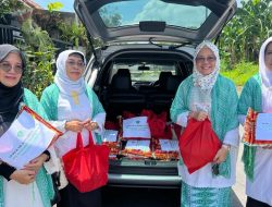 PW Muslimat Al Washliyah Lampung Berbagi Sedekah