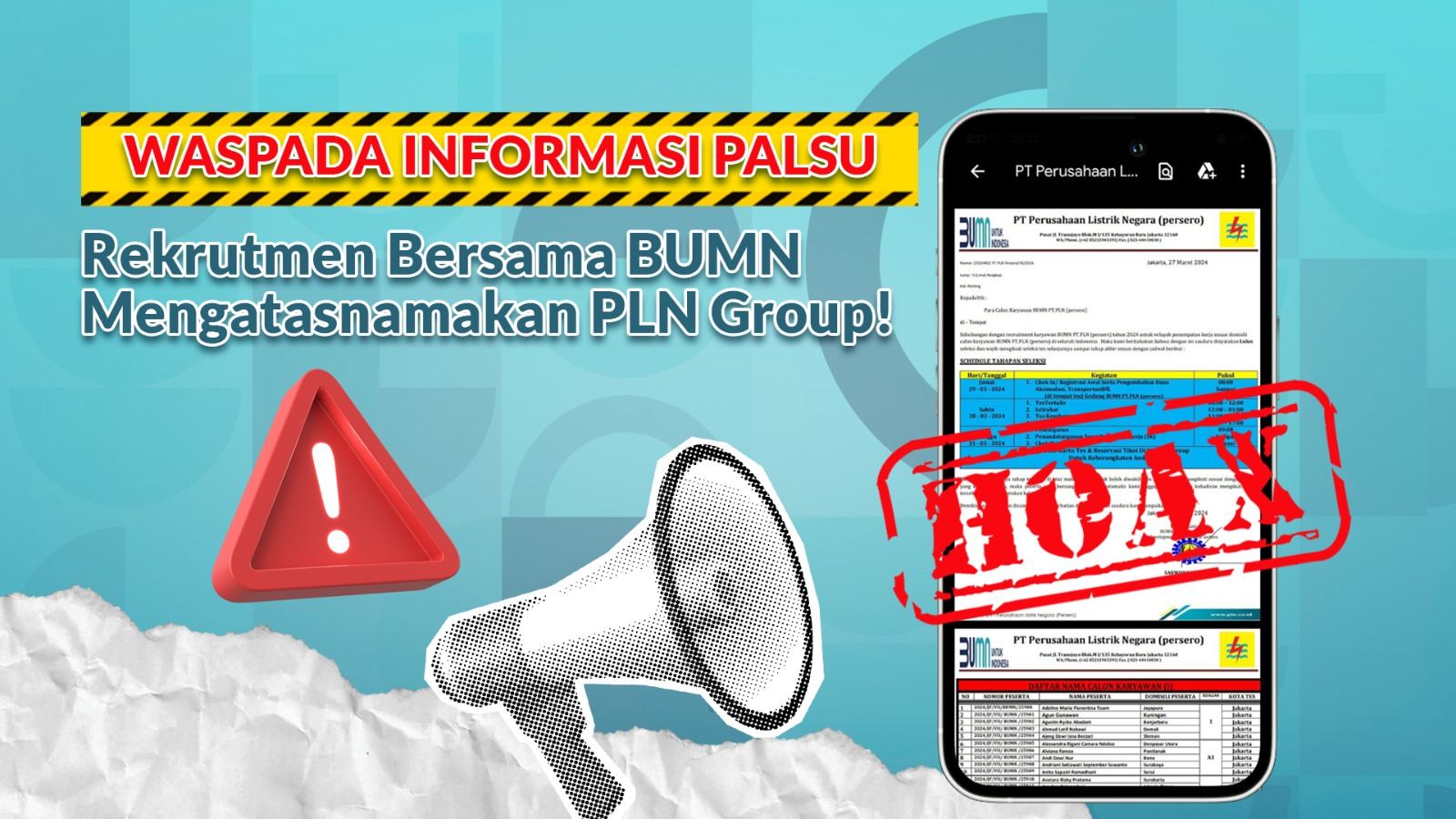 PLN Imbau Masyarakat Waspadai Modus Penipuan Rekrutmen