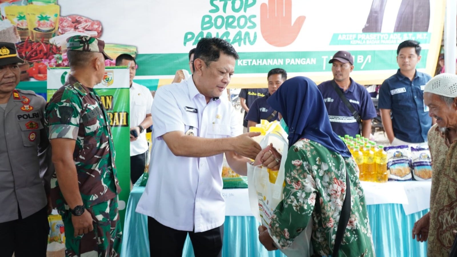Pemkab Tubaba Luncurkan Gerakan Pangan Murah